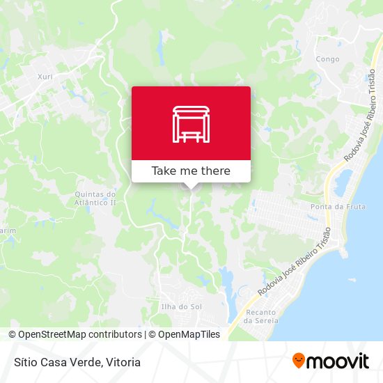 Sítio Casa Verde map