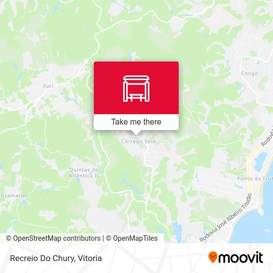 Recreio Do Chury map