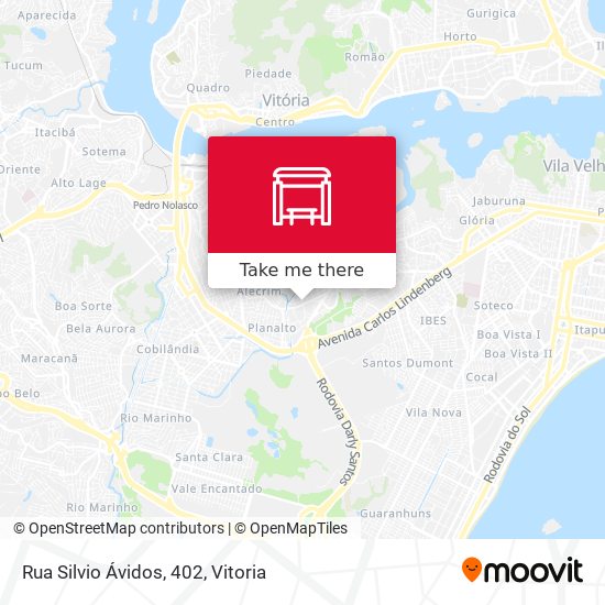 Rua Silvio Ávidos, 402 map