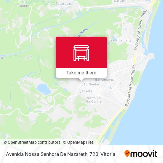Avenida Nossa Senhora De Nazareth, 720 map