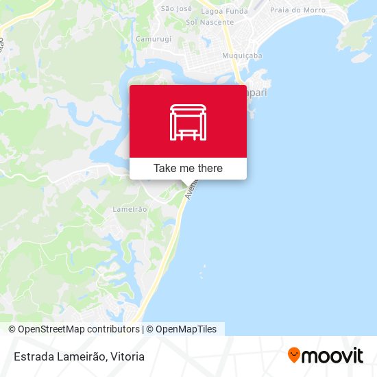 Estrada Lameirão map