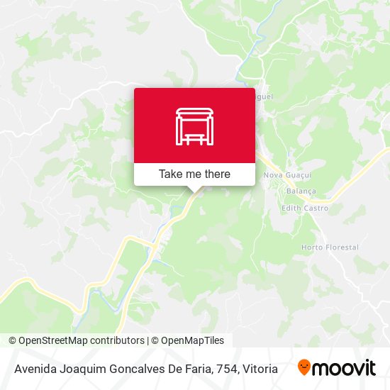 Avenida Joaquim Goncalves De Faria, 754 map