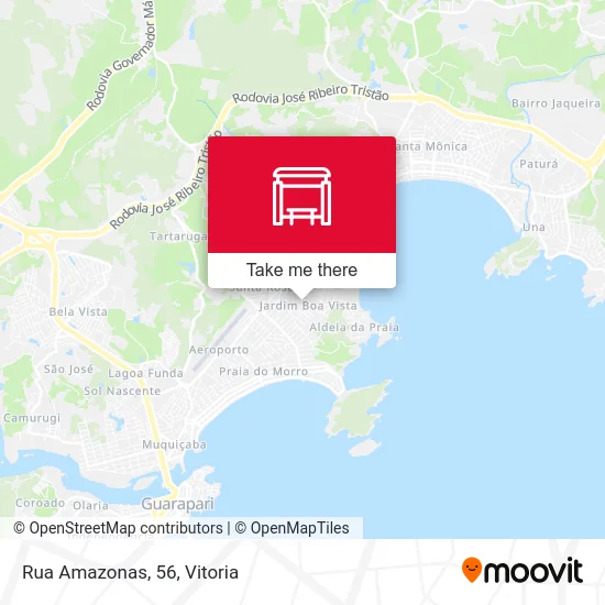 Rua Amazonas, 56 map