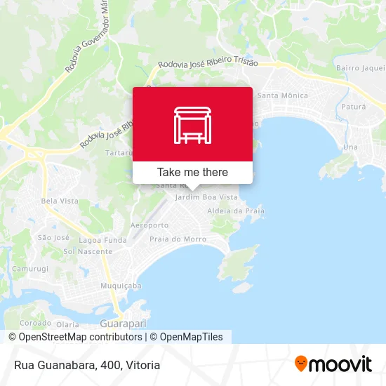 Rua Guanabara, 400 map