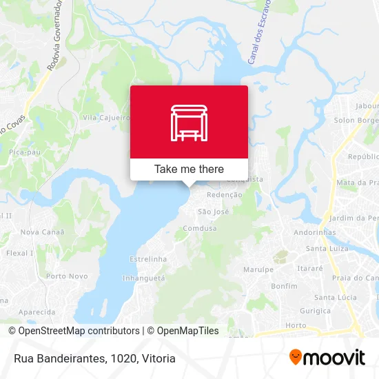 Rua Bandeirantes, 1020 map