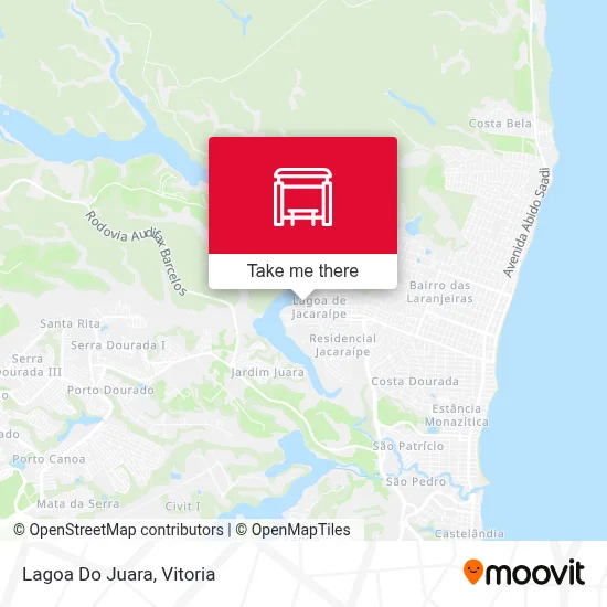 Lagoa Do Juara map