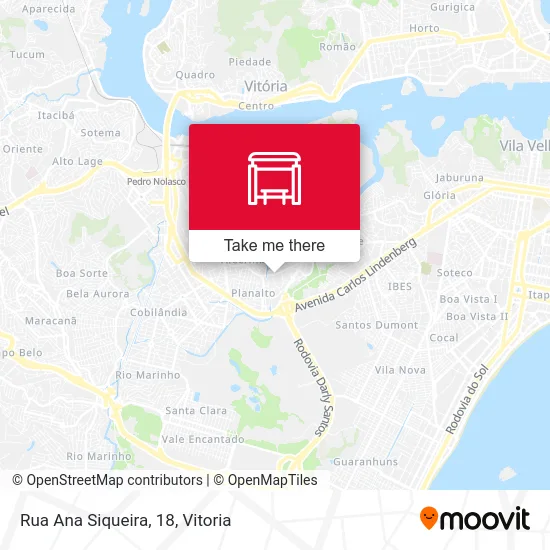 Rua Ana Siqueira, 18 map