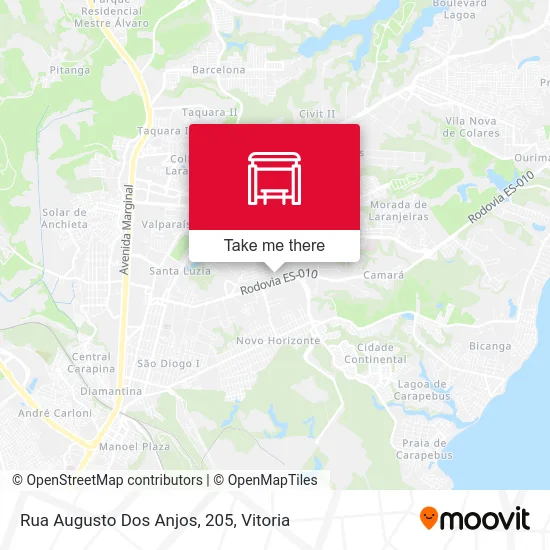 Rua Augusto Dos Anjos, 205 map