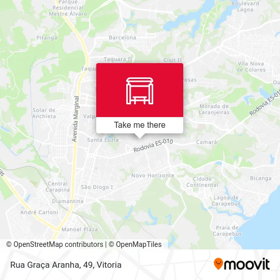 Rua Graça Aranha, 49 map