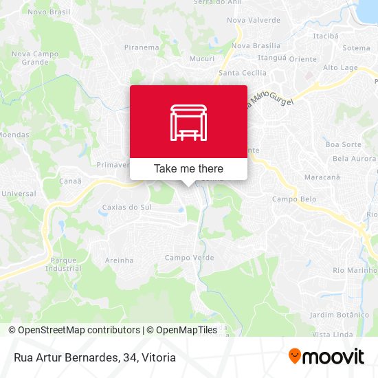 Rua Artur Bernardes, 34 map