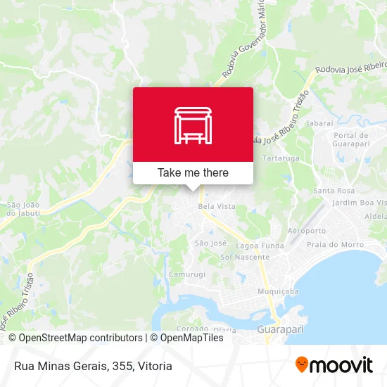 Rua Minas Gerais, 355 map