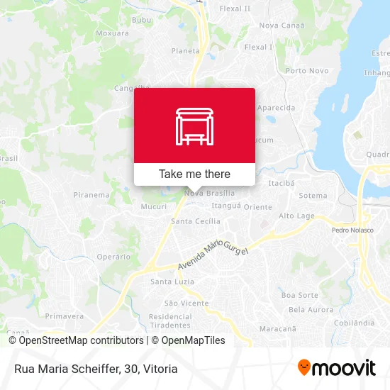 Rua Maria Scheiffer, 30 map