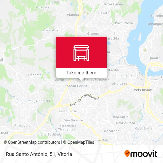Rua Santo Antônio, 51 map