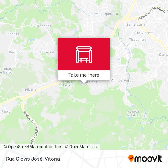 Rua Clóvis José map
