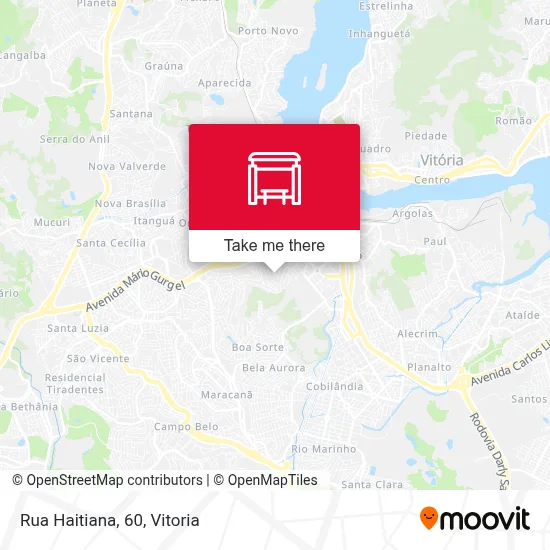 Rua Haitiana, 60 map