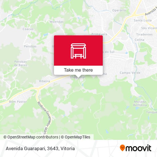 Avenida Guarapari, 3643 map