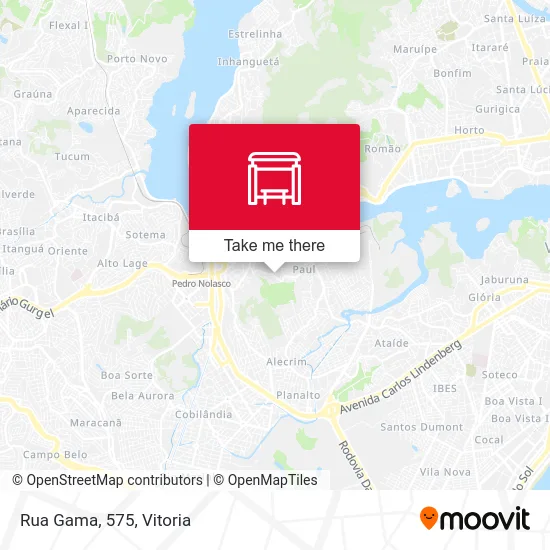 Rua Gama, 575 map