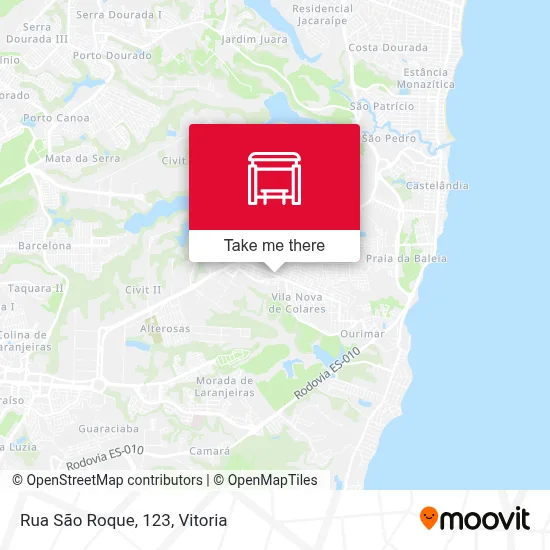 Rua São Roque, 123 map