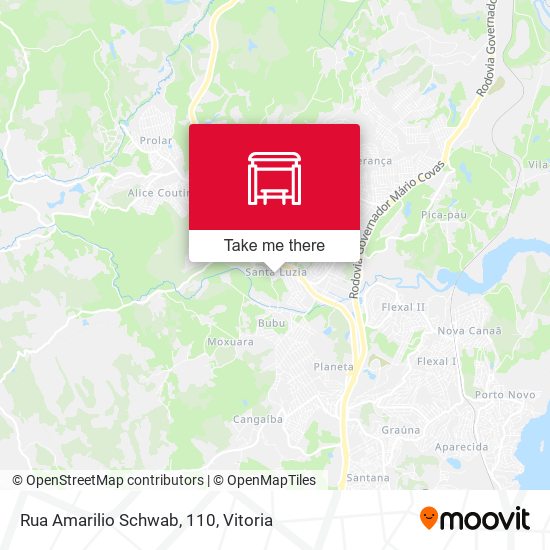 Rua Amarilio Schwab, 110 map