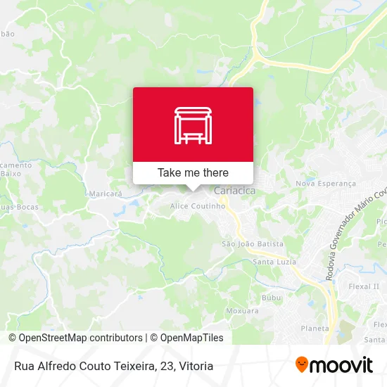 Rua Alfredo Couto Teixeira, 23 map