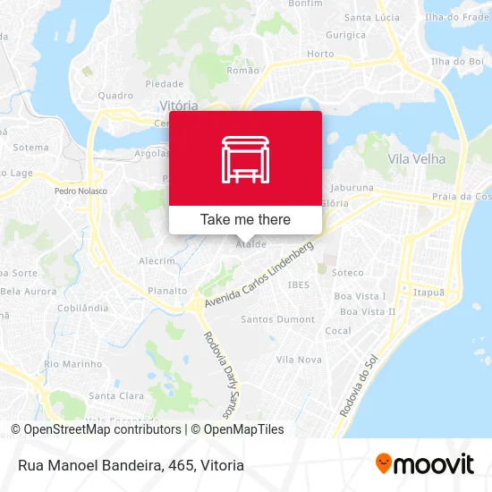 Rua Manoel Bandeira, 465 map