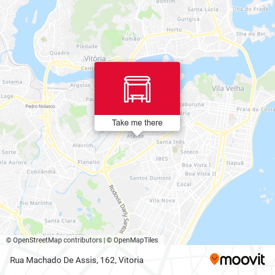 Rua Machado De Assis, 162 map