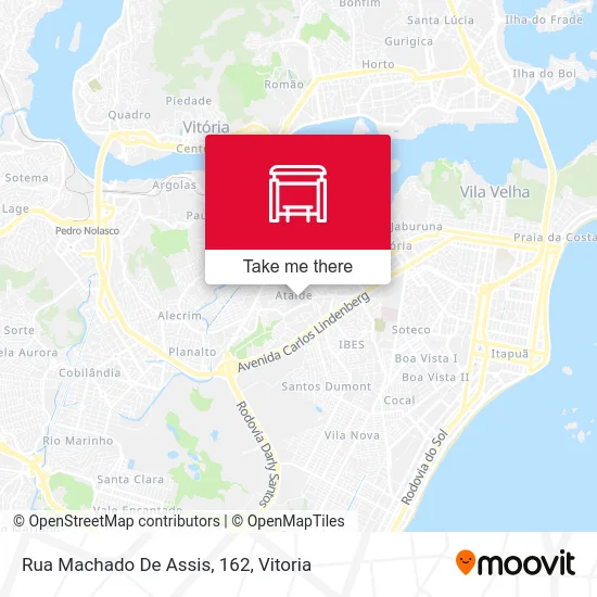 Rua Machado De Assis, 162 map