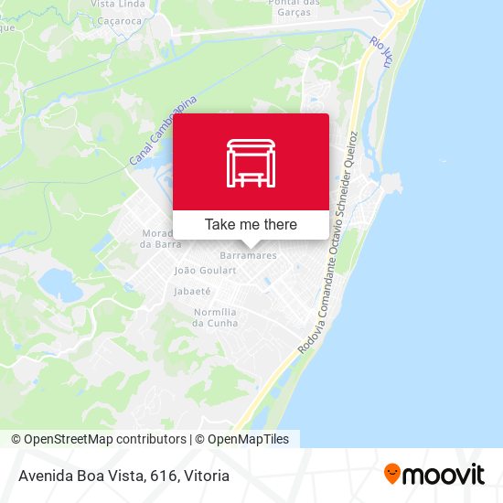 Avenida Boa Vista, 616 map