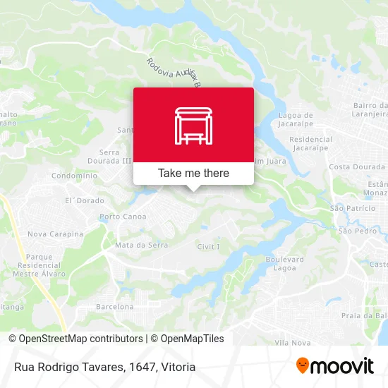 Rua Rodrigo Tavares, 1647 map