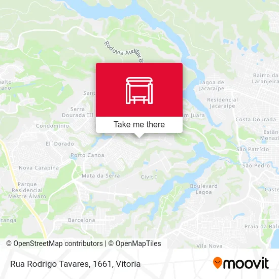 Rua Rodrigo Tavares, 1661 map