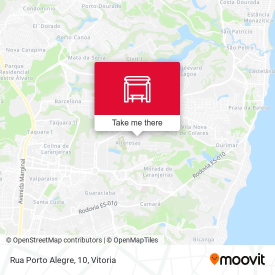 Rua Porto Alegre, 10 map