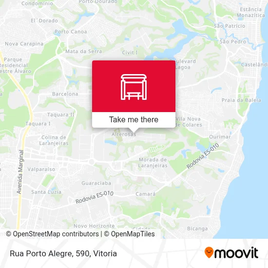 Rua Porto Alegre, 590 map