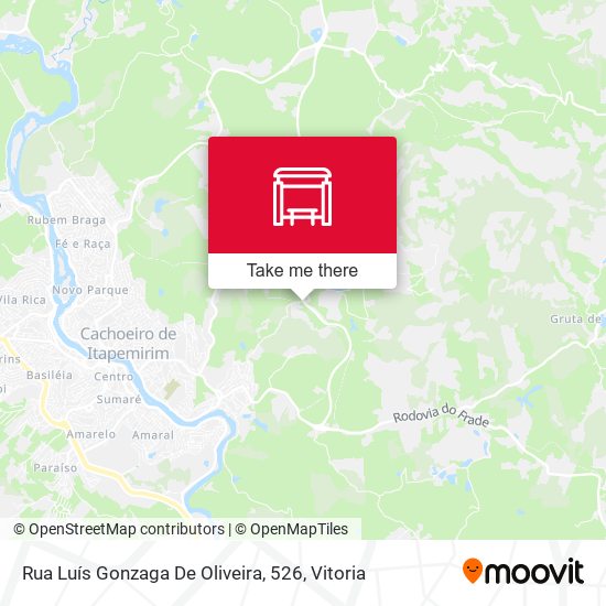 Rua Luís Gonzaga De Oliveira, 526 map