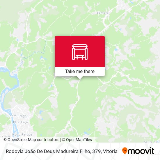 Rodovia João De Deus Madureira Filho, 379 map