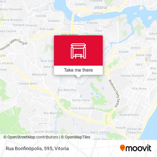 Rua Bonfinópolis, 595 map