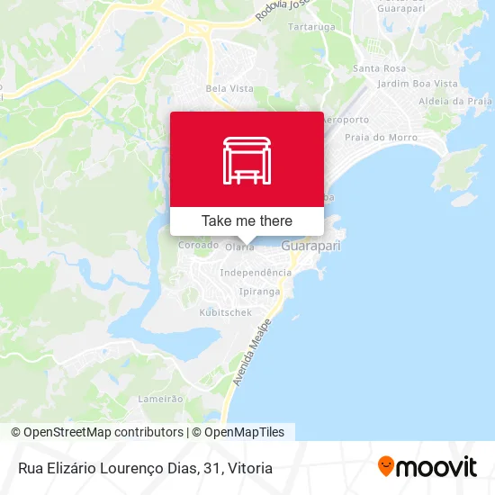 Rua Elizário Lourenço Dias, 31 map