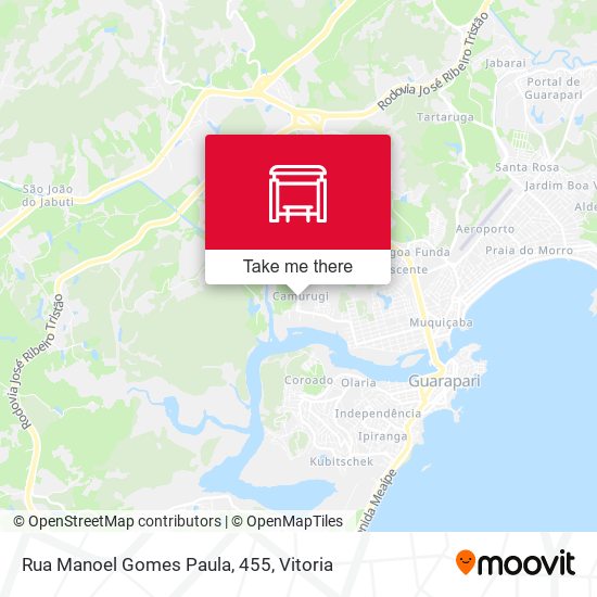 Rua Manoel Gomes Paula, 455 map