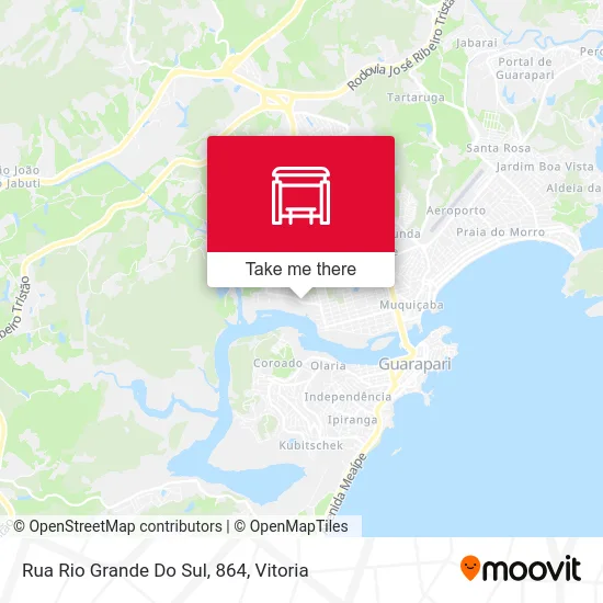Rua Rio Grande Do Sul, 864 map