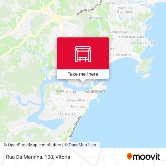 Rua Da Marinha, 108 map