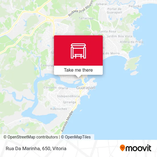 Rua Da Marinha, 650 map