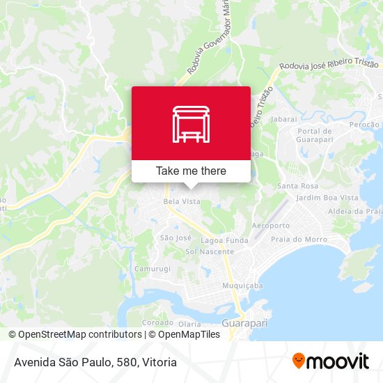 Avenida São Paulo, 580 map