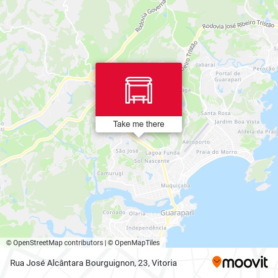 Rua José Alcântara Bourguignon, 23 map