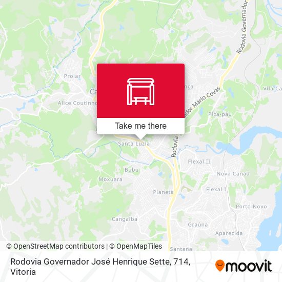 Rodovia Governador José Henrique Sette, 714 map
