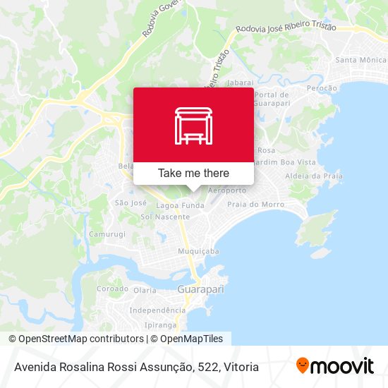 Avenida Rosalina Rossi Assunção, 522 map