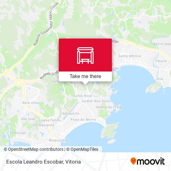 Escola Leandro Escobar map