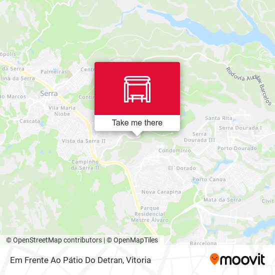 Em Frente Ao Pátio Do Detran map