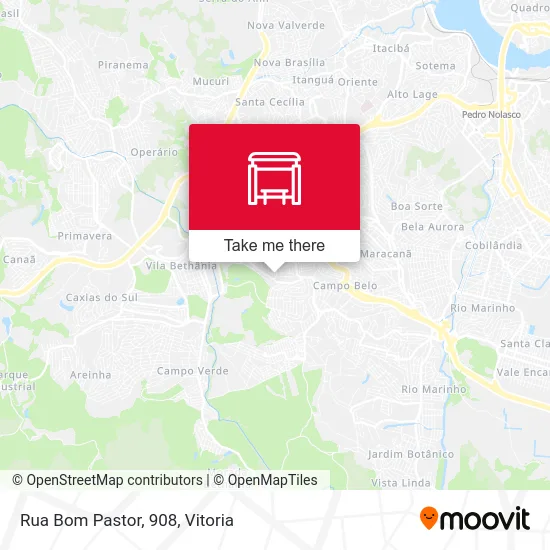 Rua Bom Pastor, 908 map