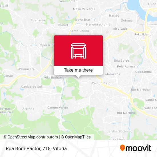 Rua Bom Pastor, 718 map