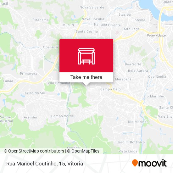 Rua Manoel Coutinho, 15 map