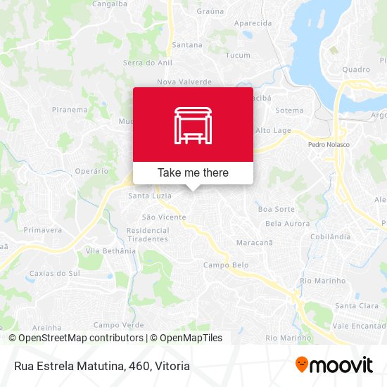 Rua Estrela Matutina, 460 map